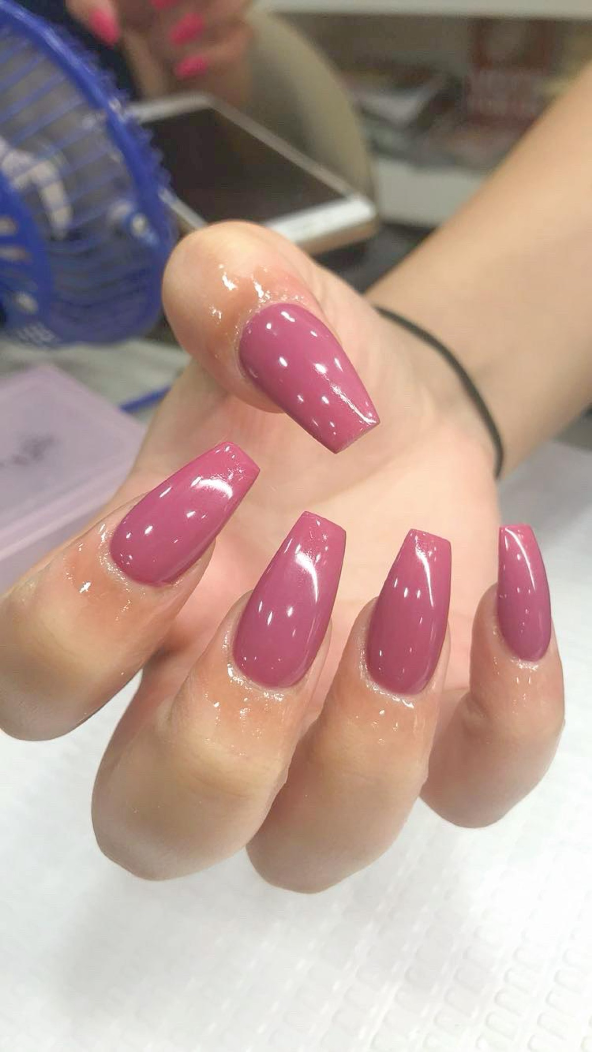 Gel nail art by Finesse Aesthetics